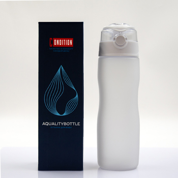 Бутылка для воды AqualityBottle, 680мл (белый)