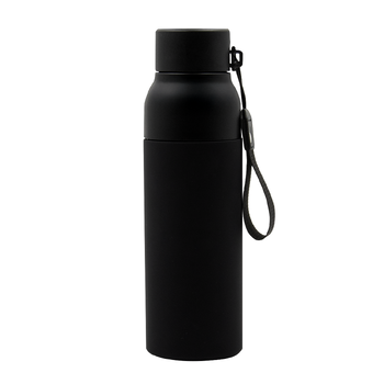 Термобутылка Button Black (черный)