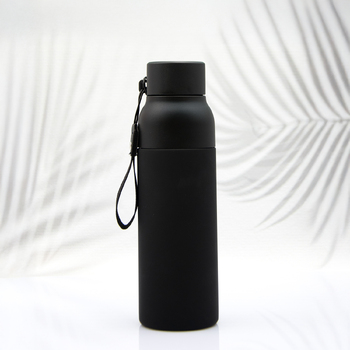 Термобутылка Button Black (черный)