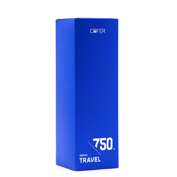 Термос Travel софт-тач 750мл (черный)