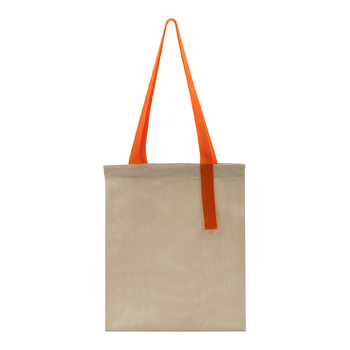 Шоппер Superbag Light, с внутренним креплением (полукольцо) (неокрашенный с оранжевым)