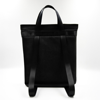 Шоппер/рюкзак Superbag Transformer, с молнией и двумя отделениями (черный)