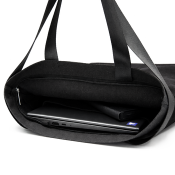 Шоппер/рюкзак Superbag Transformer, с молнией и двумя отделениями (черный)