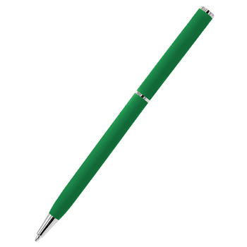 Ручка металлическая Tinny Soft софт-тач, тёмно-зелёная