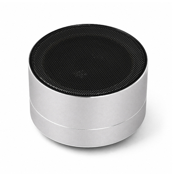 Беспроводная Bluetooth колонка MuzOn, серебристая