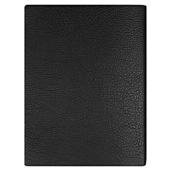Ежедневник Flexy Foggia Leatherette B5, черный, недатированный, в гибкой обложке в подарочной коробке