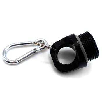 Бутылка пластиковая для воды Clipster, чёрный