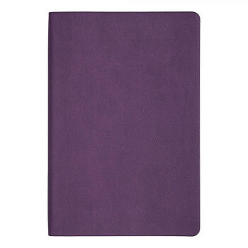 Ежедневник Flexy Soft Touch Latte А5, фиолетовый, недатированный, в гибкой обложке