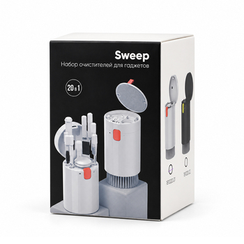Набор очистителей для гаджетов Sweep, белый