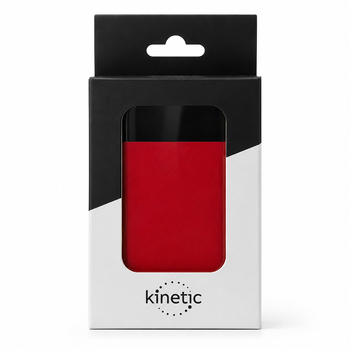 Внешний аккумулятор в металлическом корпусе Apria, 10000 mAh, красный