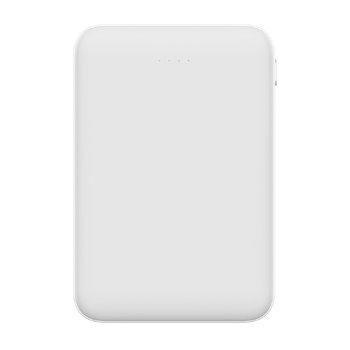 Внешний аккумулятор Fluffy, 5000 Mah, белый