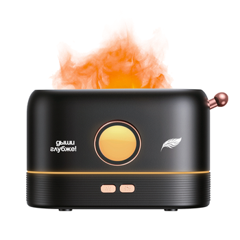 Светодиодный USB увлажнитель Milfire, черный