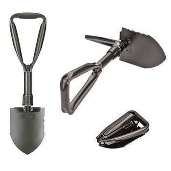 Лопата складная Multi Shovel Pro, чёрная