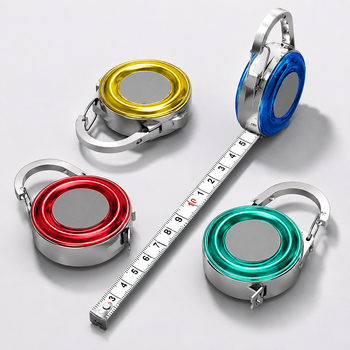 Рулетка (2м)-карабин Linear, зеленый