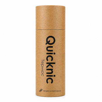 Термос Quicknic, чёрный