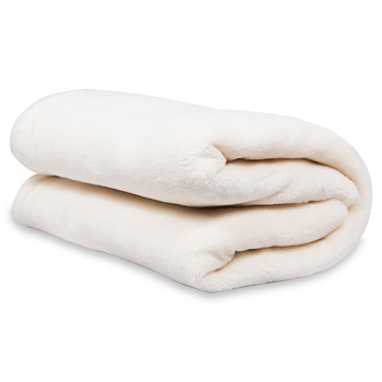 Плед флисовый SUPER SOFT COMFORT TRAVEL, бежевый