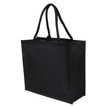 Сумка из джута Caravan Jute, чёрная