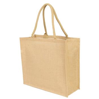 Сумка из джута Caravan Jute, бежевая