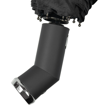 Зонт складной автоматический Forest Lotus Flashlight, чёрный