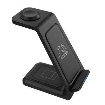 Беспроводное мультизарядное устройство Standy 15W, черный