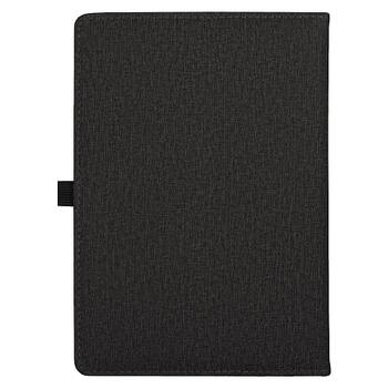 Ежедневник Smart Wallet Cambric A5, черный, недатированный, в твердой обложке с поролоном