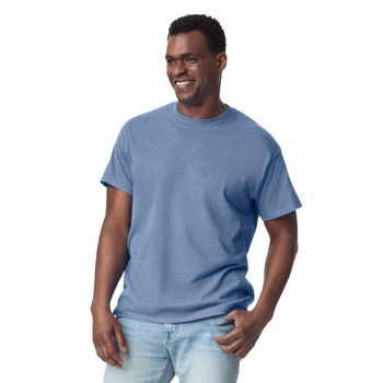 Футболка ULTRA COTTON, СЕРО-ГОЛУБОЙ 3XL