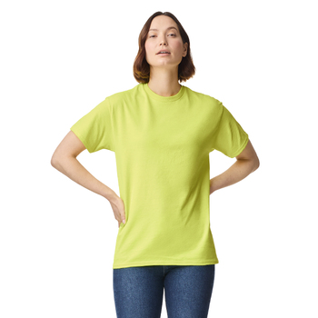 Футболка ULTRA COTTON, ЖЕЛТЫЙ НЕОН L