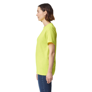 Футболка ULTRA COTTON, ЖЕЛТЫЙ НЕОН L