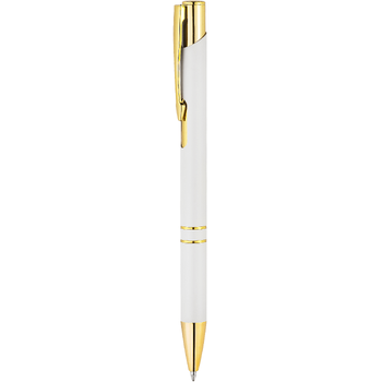 Ручка KOSKO SOFT GOLD Белая 1029.07