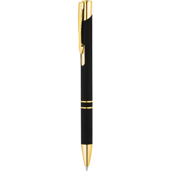 Ручка KOSKO SOFT GOLD Черная 1029.08