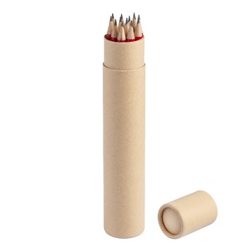 Набор FORTE с 12 карандашами красными WOOD COLOR