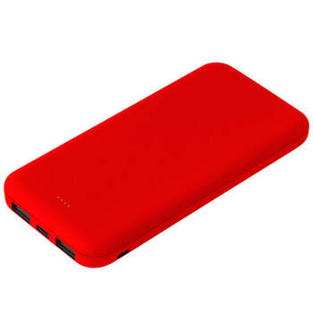Внешний аккумулятор SIRIUS SOFT TYPE-C, 10000 мА·ч Красный 5047.03
