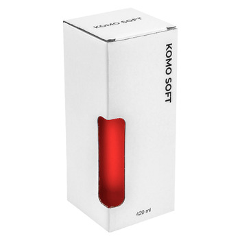 Термокружка KOMO SOFT COLOR 420мл. Красная 6060.03