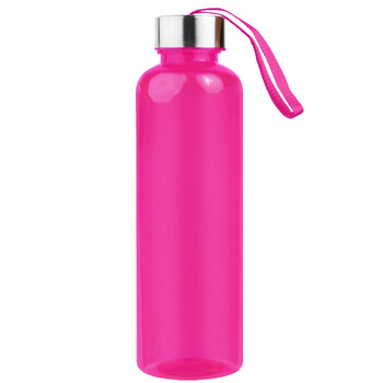 Бутылка для воды VERONA PET COLOR 550мл Розовая с розовым 6261.10