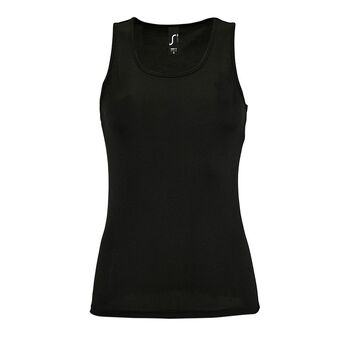 Майка женская Sporty TT Women черная, размер XL