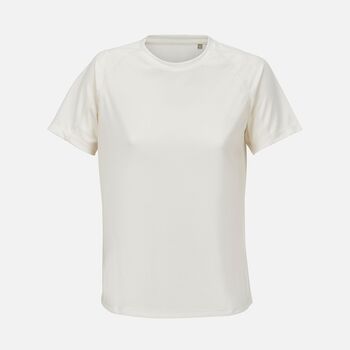 Футболка спортивная женская Vortex Women, молочно-белая, размер XS