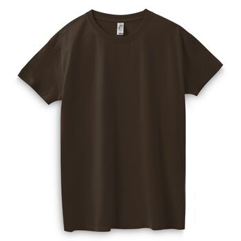 Футболка Imperial 190, шоколадно-коричневая, размер 3XL