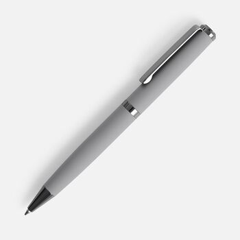 Ручка шариковая Inkish Gunmetal в футляре, серая