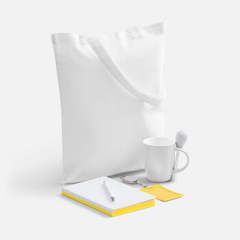 Набор Welcome Pack, желтый с белым