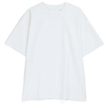 Футболка оверсайз Kangas, белая, M/L