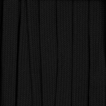Плоский шнур Cord L, черный, 110 см