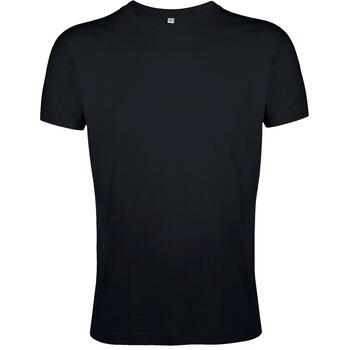 Футболка мужская Regent Fit 150, черная, размер XS