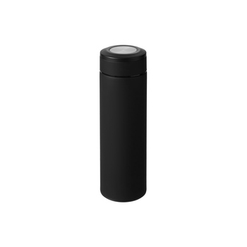 Вакуумный термос "Vacuum Flask C1", soft touch, 420мл, черный
