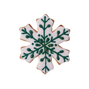 Пряник имбирный "Снежинка"