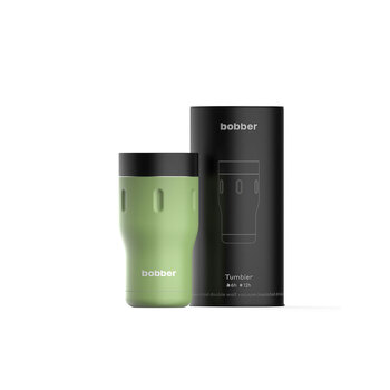 Термос питьевой, вакуумный, бытовой, тм "bobber". Объем 0,35 литра. Артикул Tumbler-350 Mint Cooler