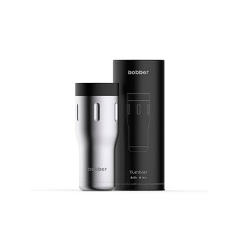 Термос питьевой, вакуумный, бытовой, тм "bobber". Объем 0,47 литра. Артикул Tumbler-470 Matte