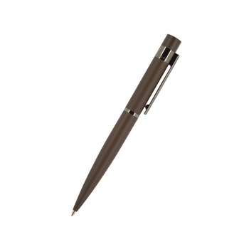 Ручка шариковая автоматическая BrunoVisconti "VERONA" цвет корпуса коричневый, soft-touch, 1 мм, синяя