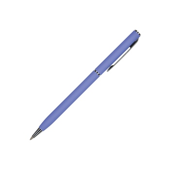 Ручка шариковая автоматическая BrunoVisconti® "PALERMO" цвет корпуса фиолетовый, soft-touch, 0.7 мм
