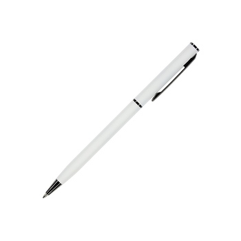 Ручка шариковая автоматическая BrunoVisconti® "PALERMO" цвет корпуса белый, soft-touch, 0.7 мм