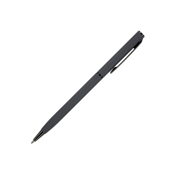 Ручка шариковая автоматическая BrunoVisconti® "PALERMO" цвет корпуса графитовый, soft-touch, 0.7 мм